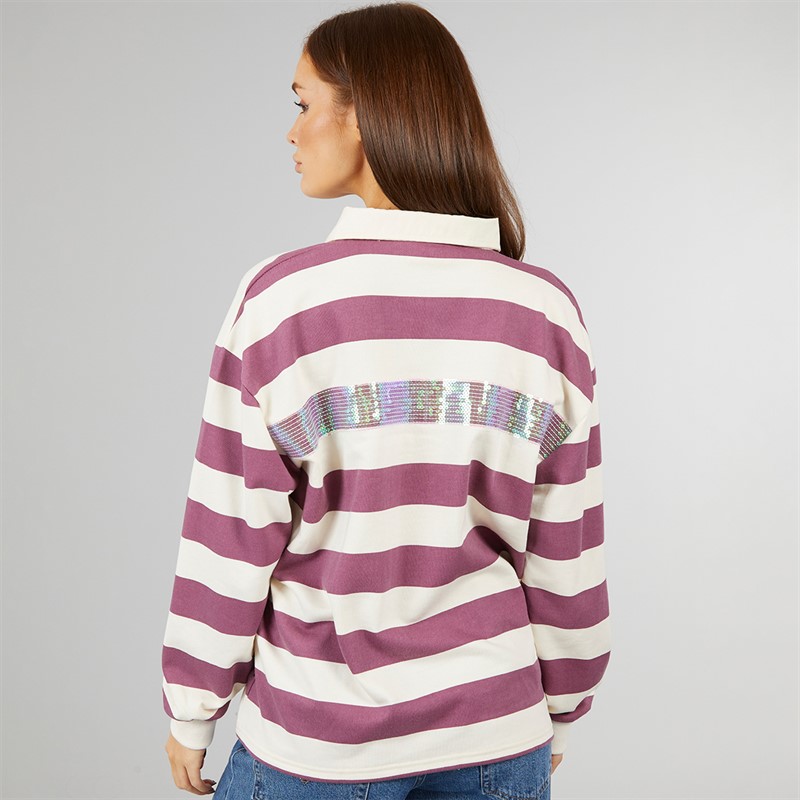 L'amore Couture Womens Bessemer Rugby Shirt Multi