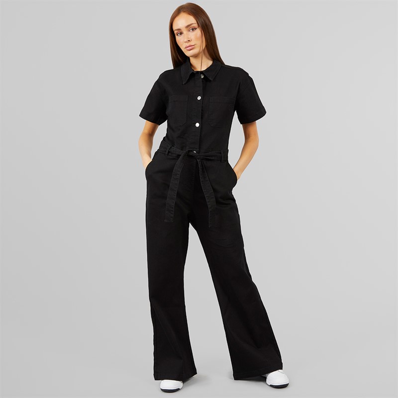 L'amore Couture Womens Springdale Jumpsuit Black