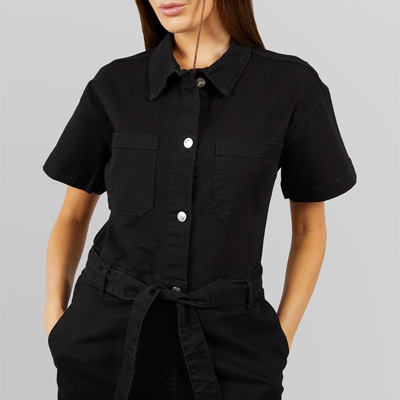 L'amore Couture Womens Springdale Jumpsuit Black