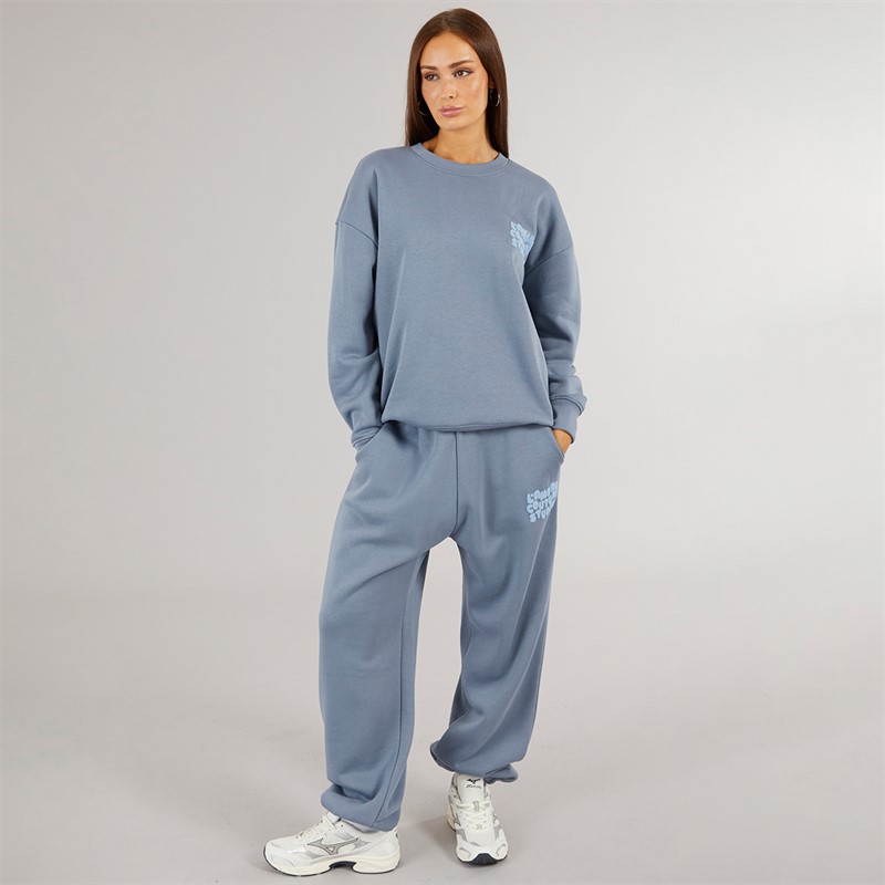 L'amore Couture Womens Culver Sweatshirt Charcoal