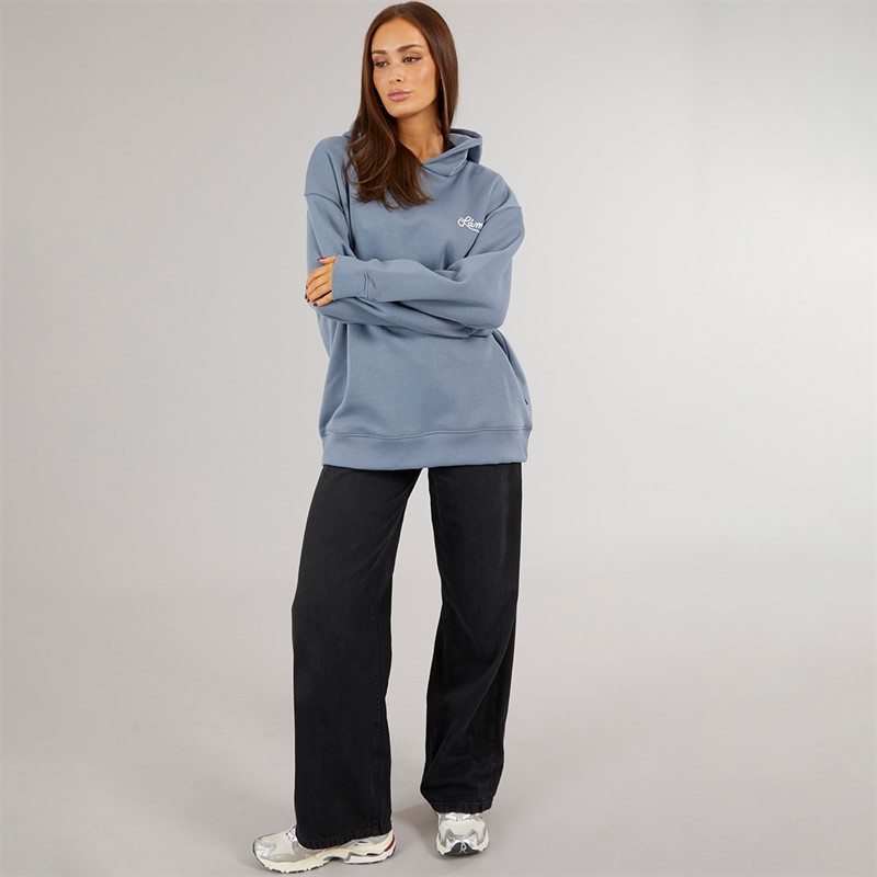 L'amore Couture Womens Heights Hoodie Charcoal