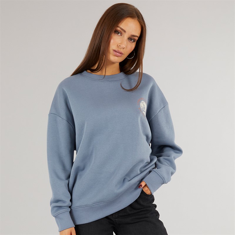 L'amore Couture Womens Kyoto Sweatshirt Charcoal
