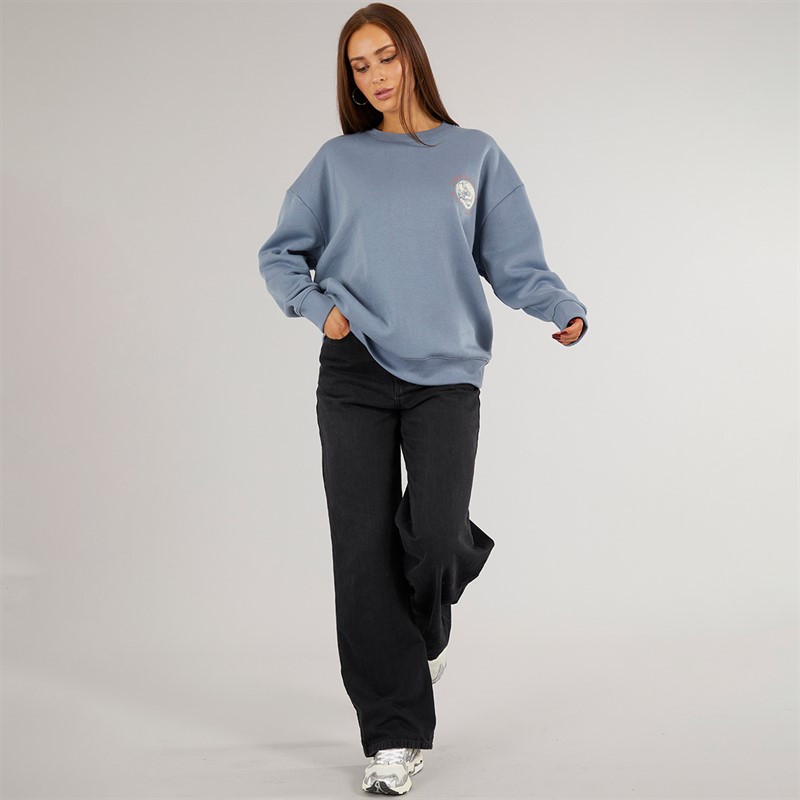 L'amore Couture Womens Kyoto Sweatshirt Charcoal