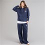 L'amore Couture Womens Teramo Embroided Tracksuit Navy