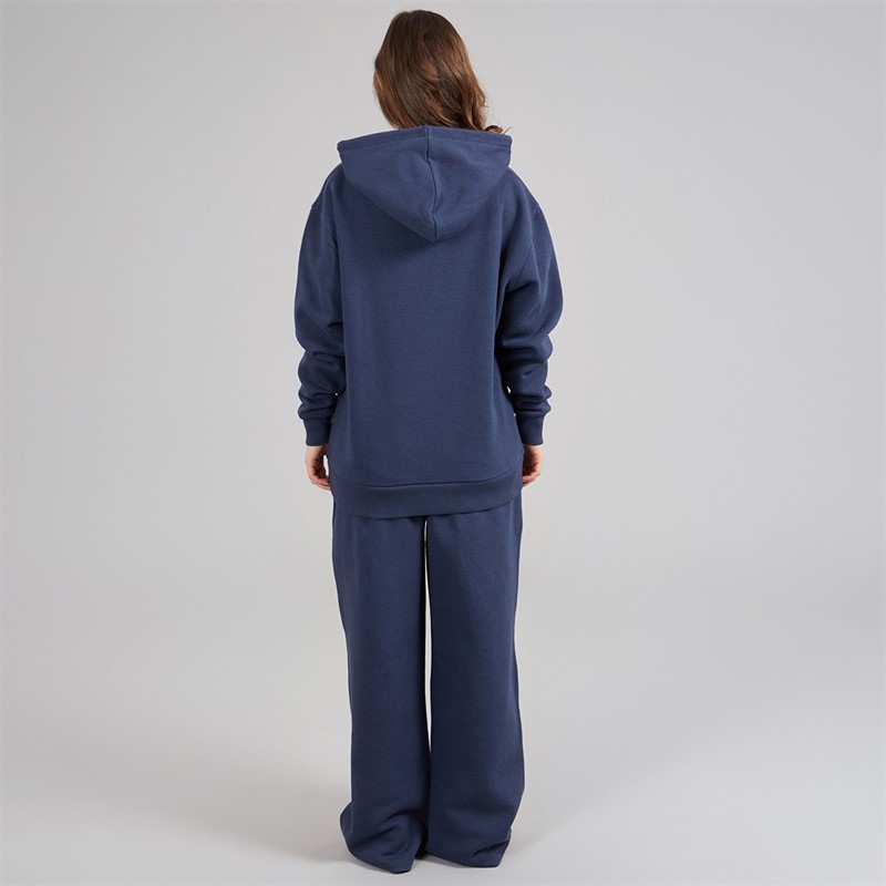 L'amore Couture Womens Teramo Embroided Tracksuit Navy