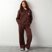 L'amore Couture Womens Brinas Oversized Tracksuit Brown