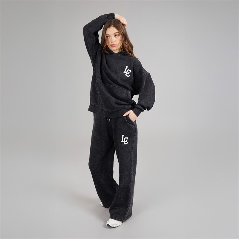 L'amore Couture Womens Benton Oversized Tracksuit Black