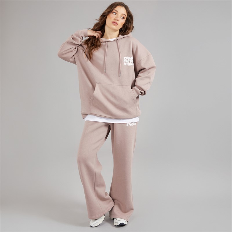 L'amore Couture Womens Giorgia Oversized Tracksuit Brown