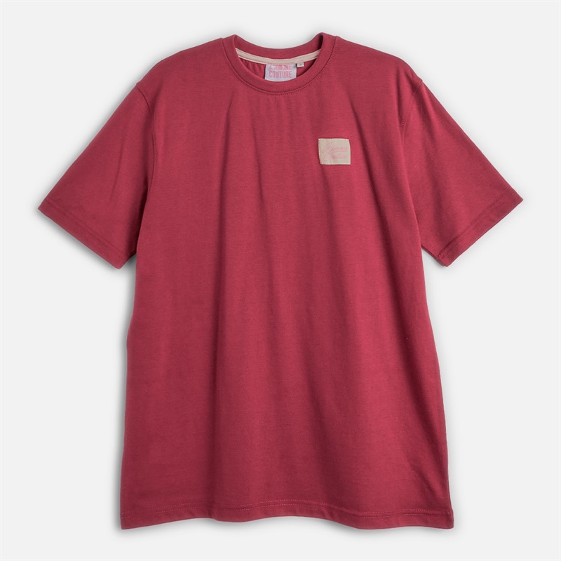 L'amore Couture Womens Three Pack Oversized T-Shirts Wine/Leopard/Khaki