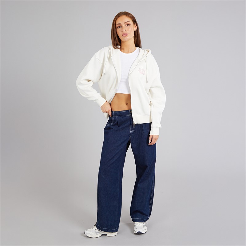 L'amore Couture Womens Monacella Hoodie Ecru