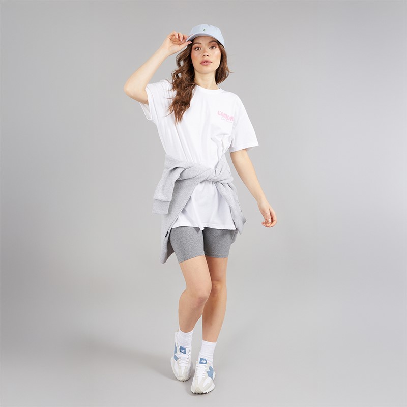 L'amore Couture Womens Ballena T-Shirt White