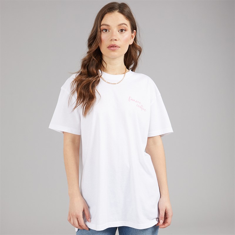 L'amore Couture Womens Meves T-Shirt White