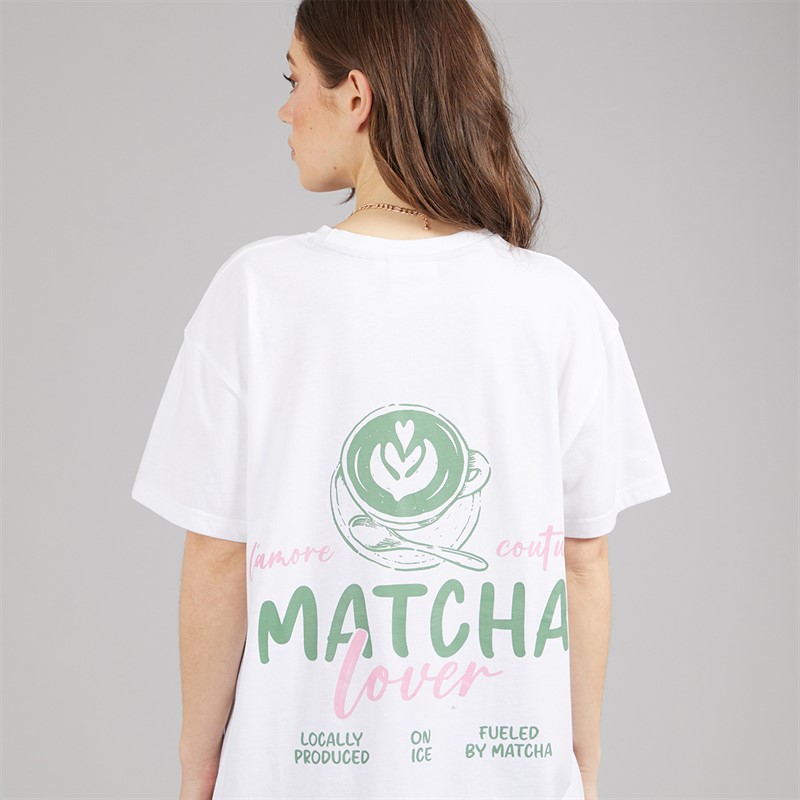 L'amore Couture Womens Meves T-Shirt White