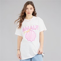 L'amore Couture Womens Kaos T-Shirt White