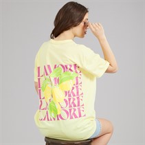 L'amore Couture Womens Samos T-Shirt Yellow
