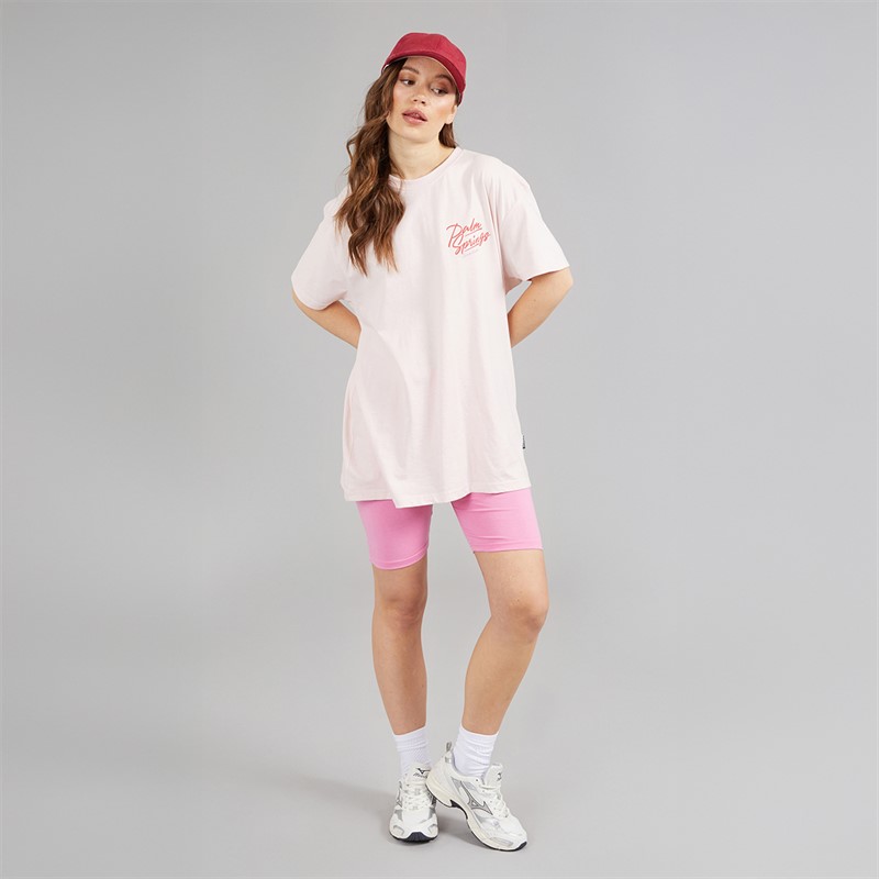 L'amore Couture Womens Andros Cycling Shorts Pink