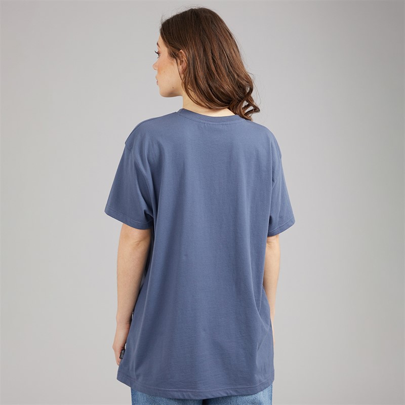 L'amore Couture Womens World Tour T-Shirt Blue