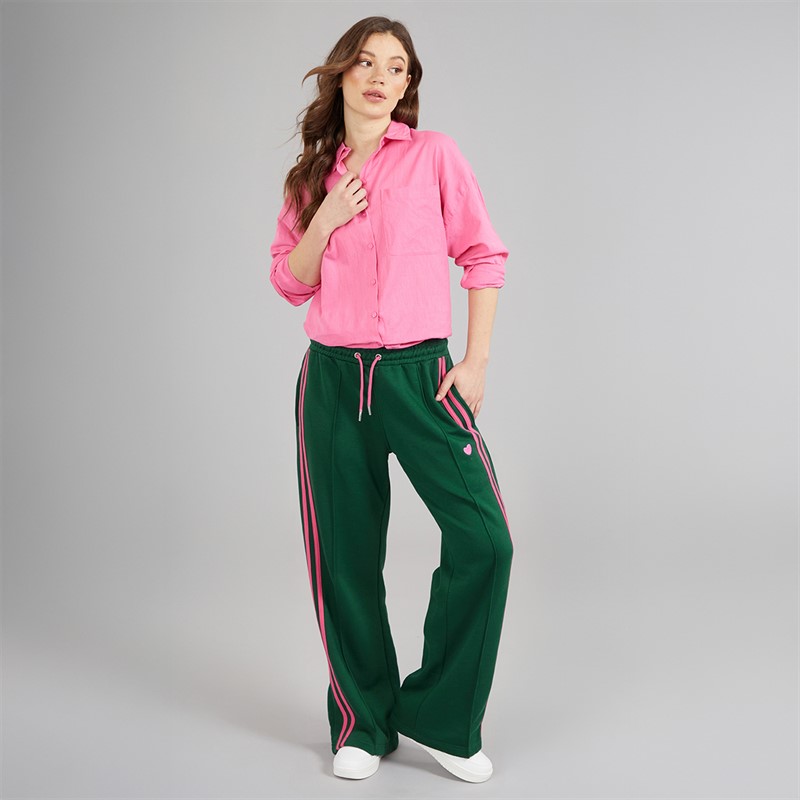 L'amore Couture Womens Sagres Joggers Green