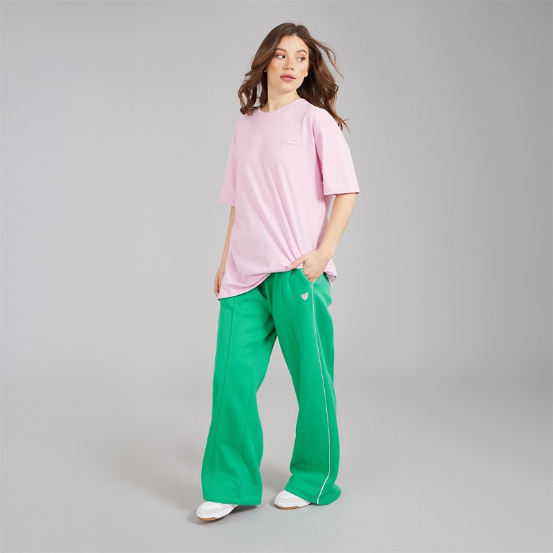 L'amore Couture Womens Zuaza Joggers Green