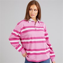 L'amore Couture Womens Palomas Polo Shirt Pink