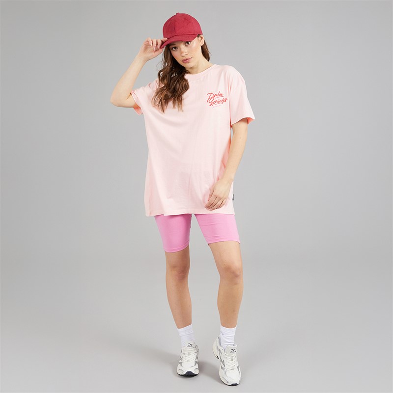 L'amore Couture Womens Skiathos T-Shirt Pink