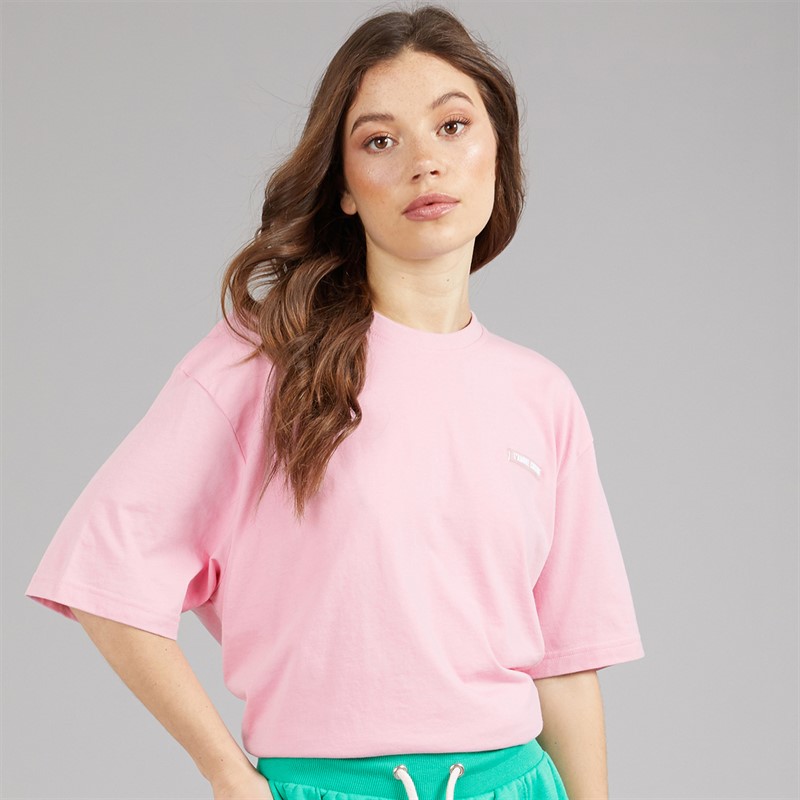 L'amore Couture Womens Mouro T-Shirt Pink