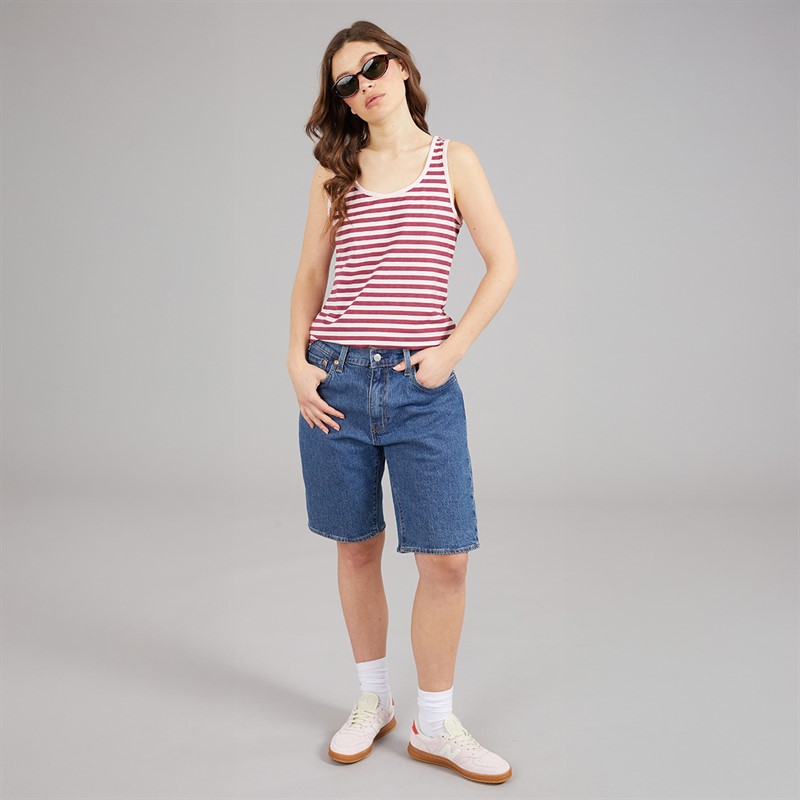 L'amore Couture Womens Ollie Vest Red