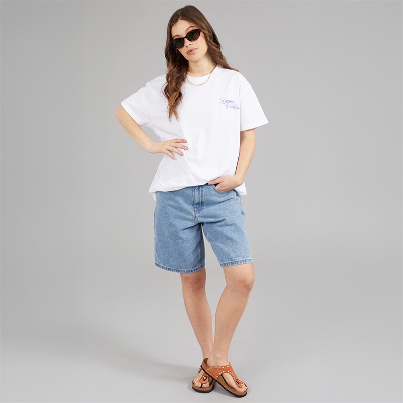 L'amore Couture Womens Milos T-Shirt White