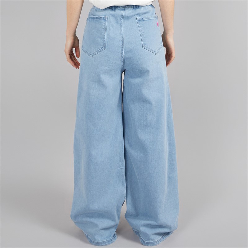 L'amore Couture Womens Leon Jeans Blue