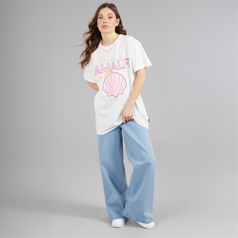 L'amore Couture Womens Leon Jeans Blue