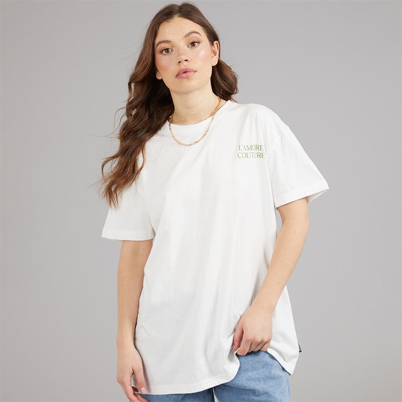 L'amore Couture Womens Espalmoor T-Shirt White