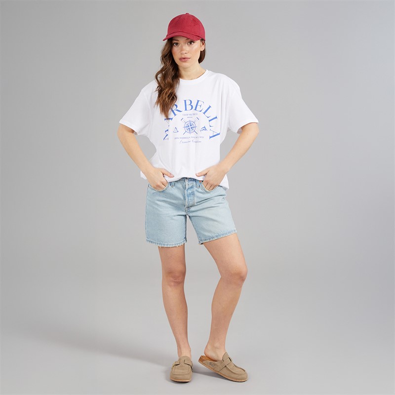 L'amore Couture Womens Pediguera T-Shirt White