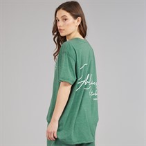 L'amore Couture Womens Farallons T-Shirt Green
