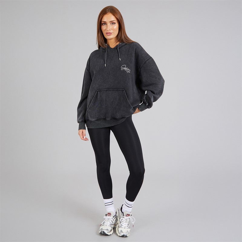 L'amore Couture Womens Herbosa Hoodie Black