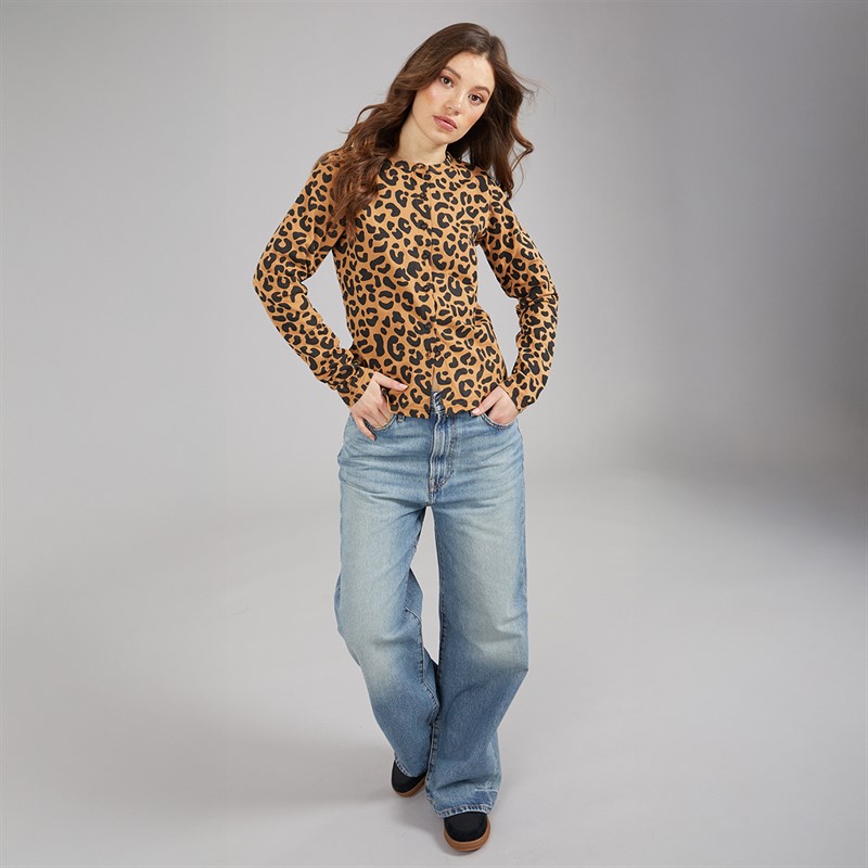 L'amore Couture Womens Pietra Cardigan Print