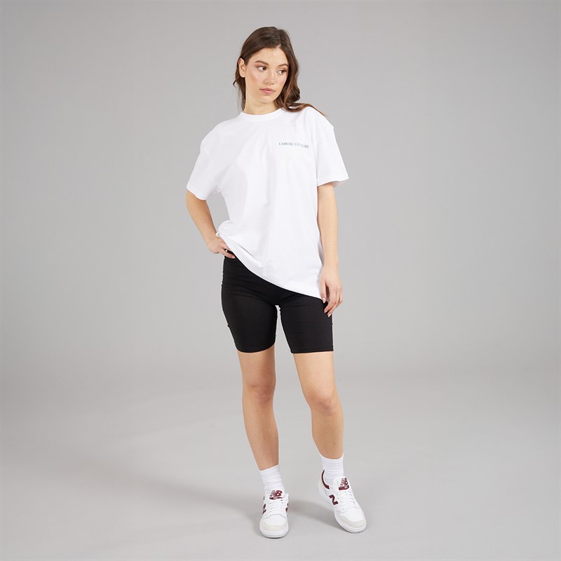 L'amore Couture Womens Vambelle T-Shirt White