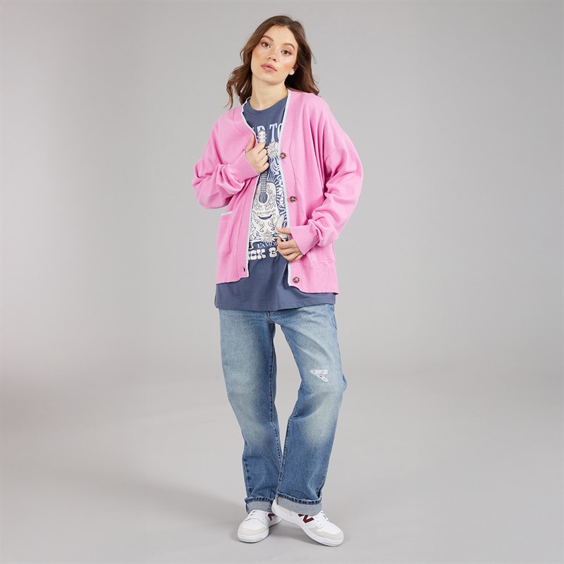 L'amore Couture Womens Serifos Cardigan Pinl