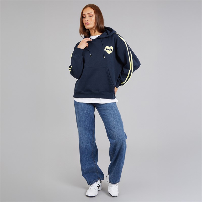 L'amore Couture Womens Villano Hoodie Navy