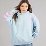 L'amore Couture Womens Palma Hoodie Blue