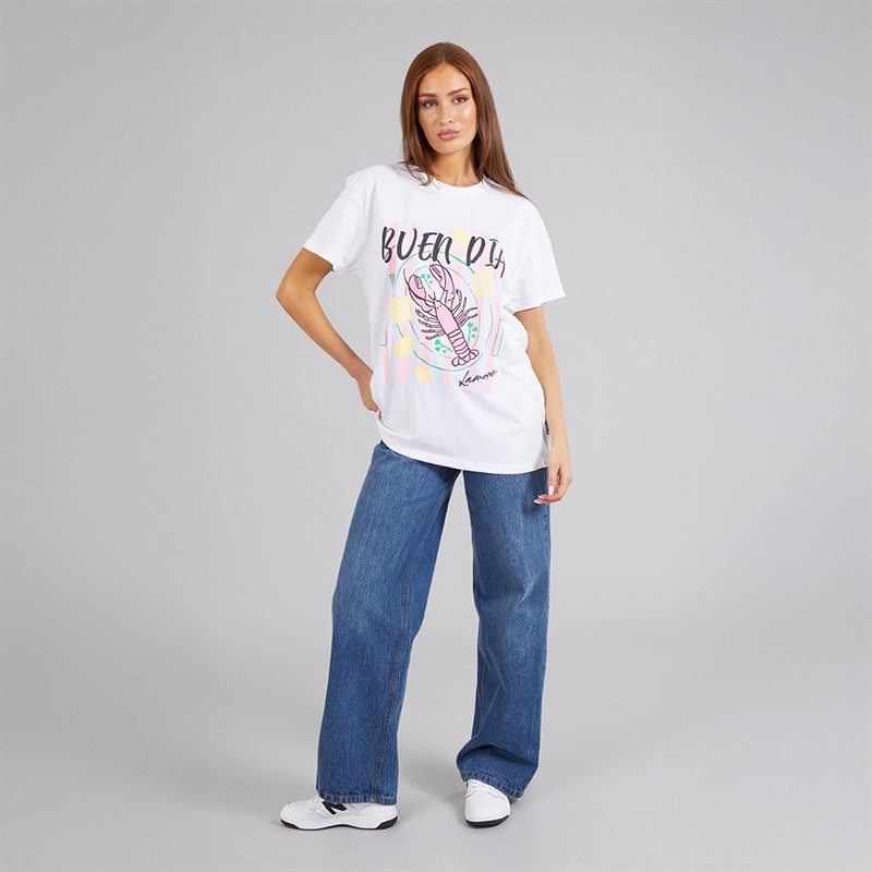 L'amore Couture Womens Clemente T-Shirt White
