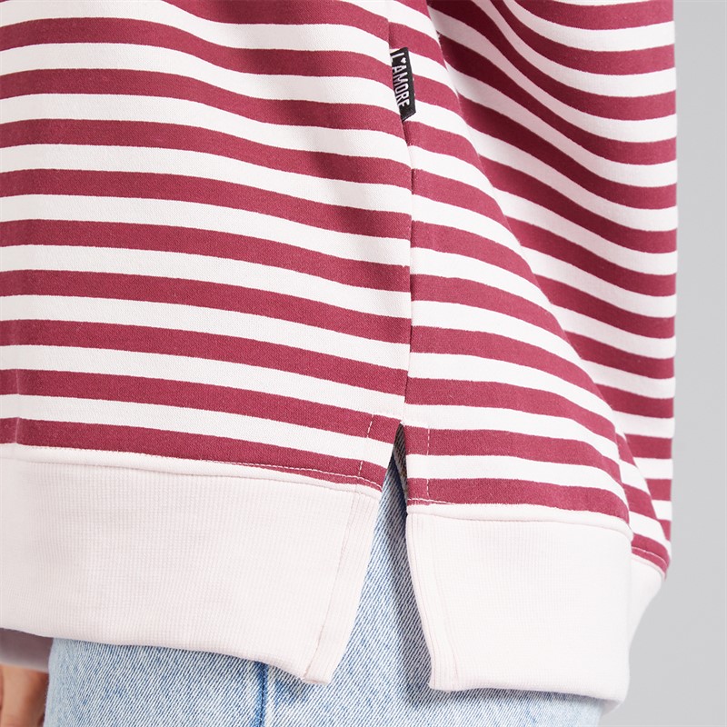 L'amore Couture Womens Marina Sweatshirt Pink