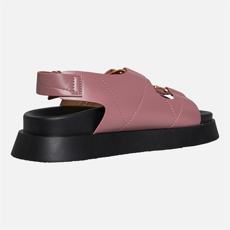 L'amore Couture Womens Alara Sandals Pink
