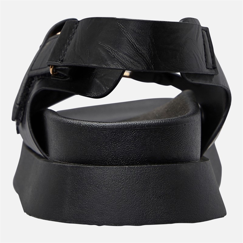 L'amore Couture Womens Alaiya Sandals Black