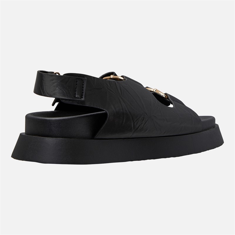 L'amore Couture Womens Alaiya Sandals Black