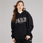L'amore Couture Womens Nera Print Hoodie Black