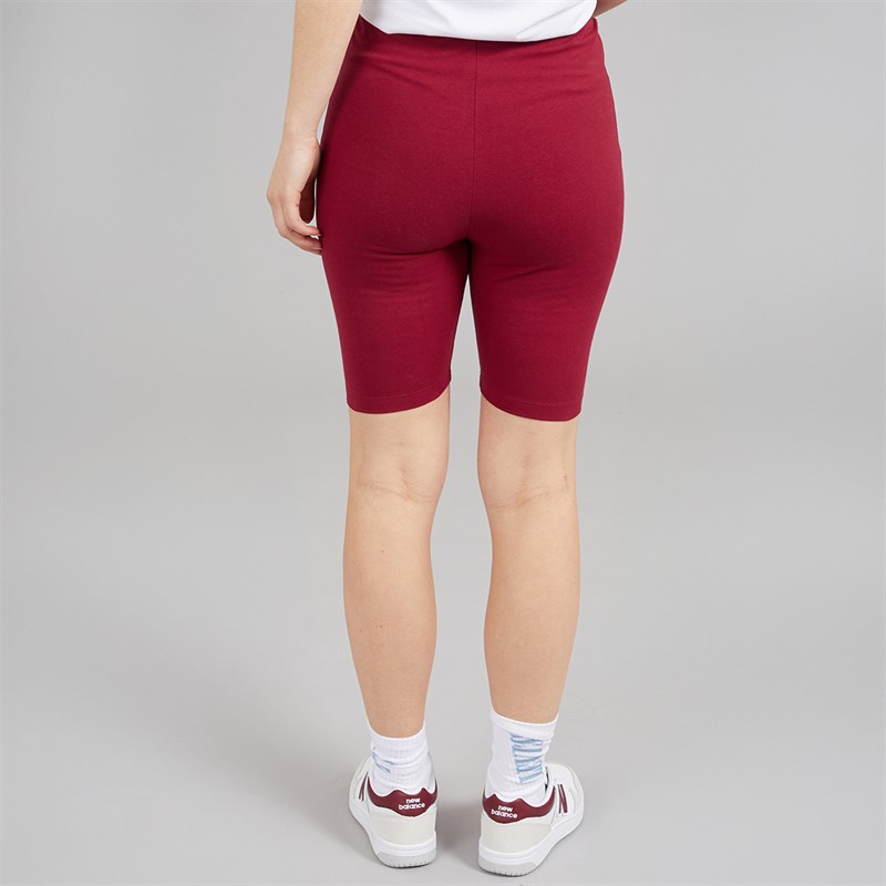 L'amore Couture Womens Saba Cycling Shorts Burgundy