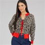 L'amore Couture Womens Gigi Cardigan Print