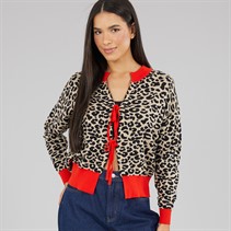 L'amore Couture Womens Gigi Cardigan Print