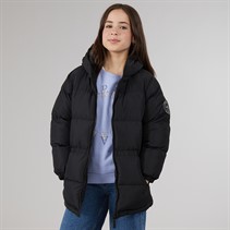 L'amore Couture Girls Lola Short Puffer Black