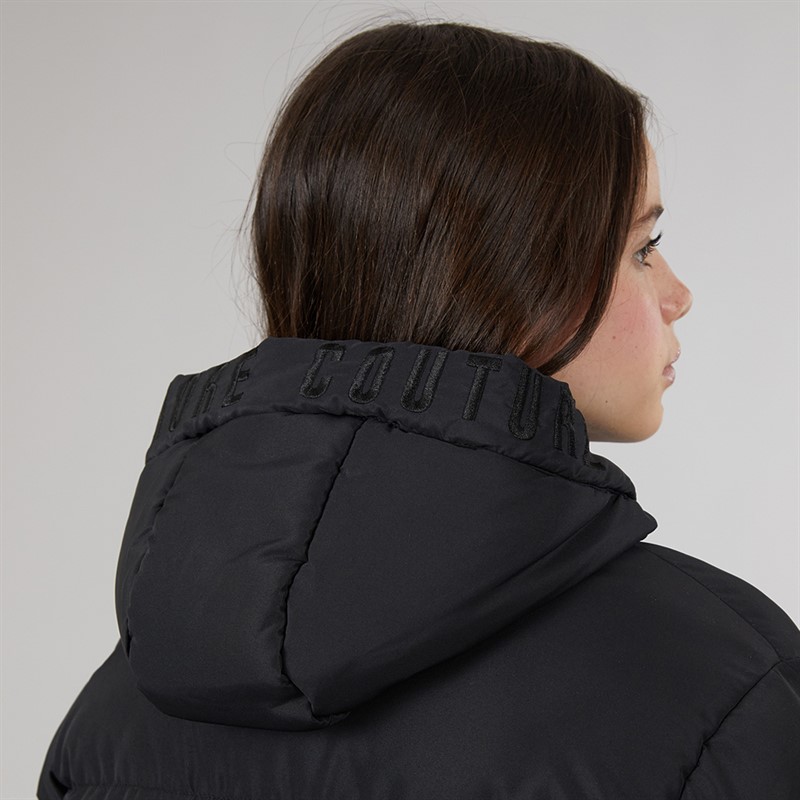 L'amore Couture Girls Lola Short Puffer Black